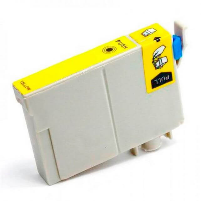 Cartucho Tinta Epson Amarelo Compatível TO634 634 C67 C87 Cx3700